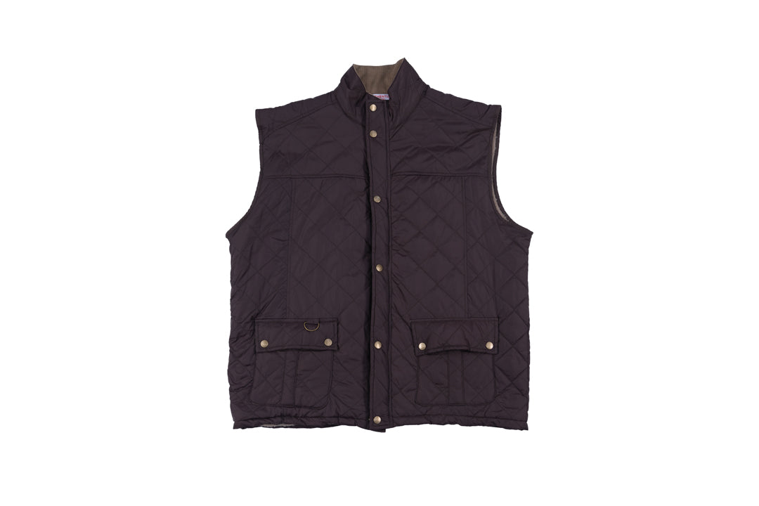 Authentic Brown Puffer Vest