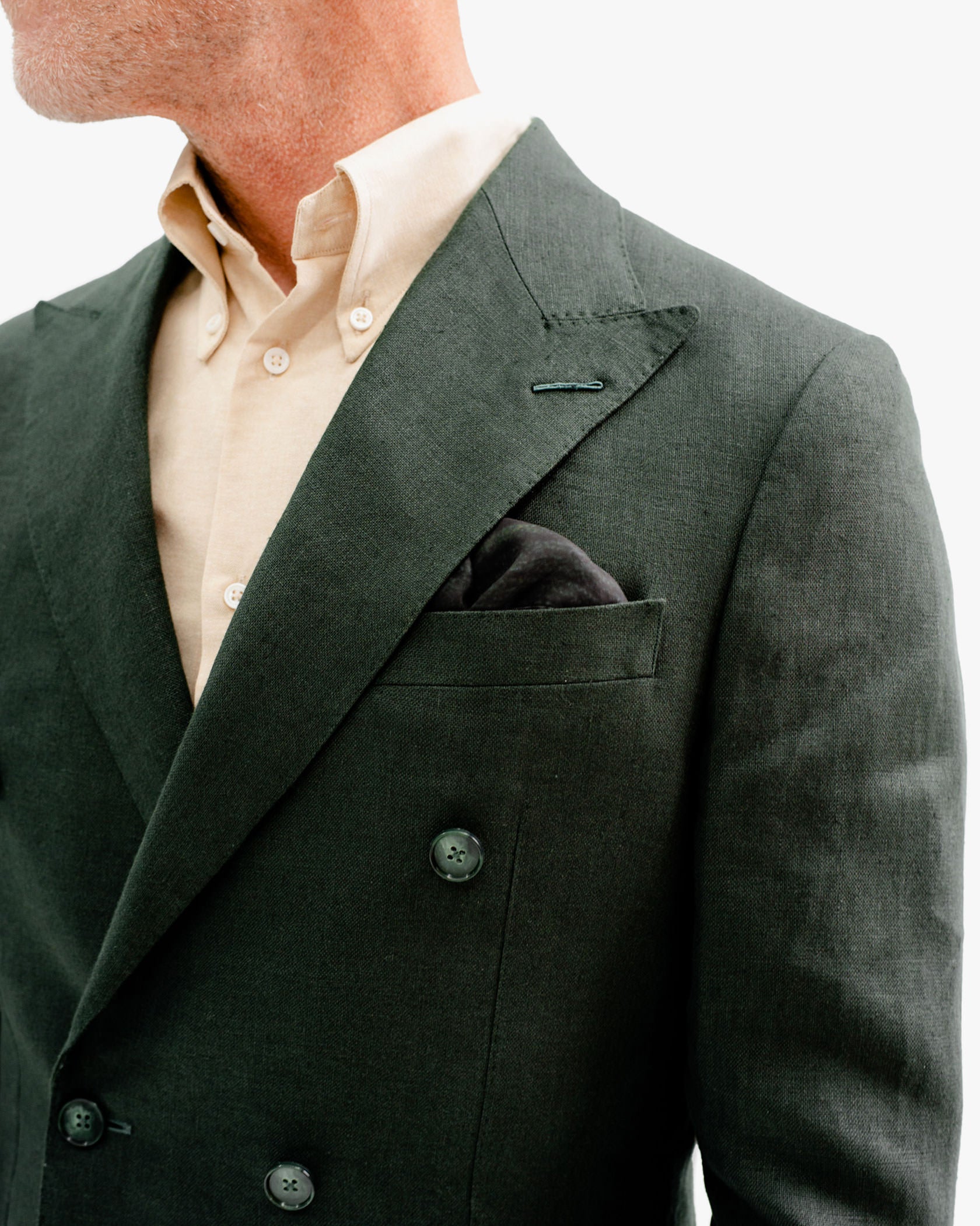 Sailsbury Linen Brown Suit