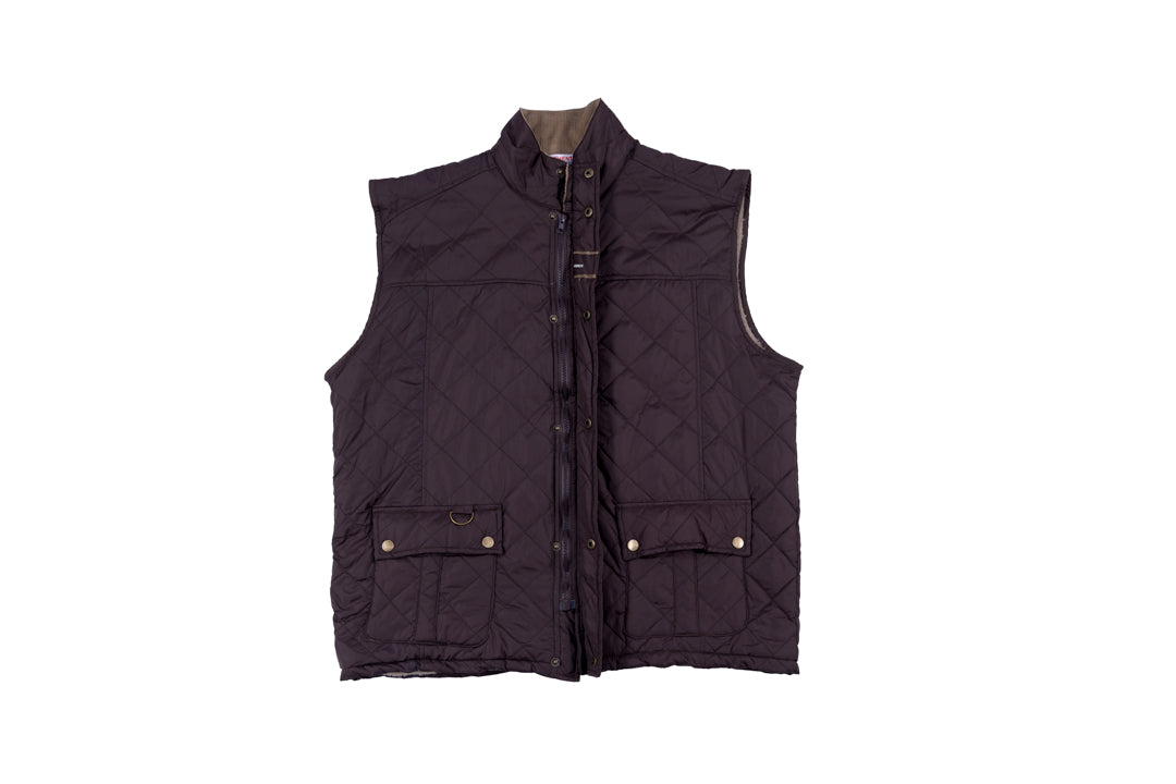 Authentic Brown Puffer Vest