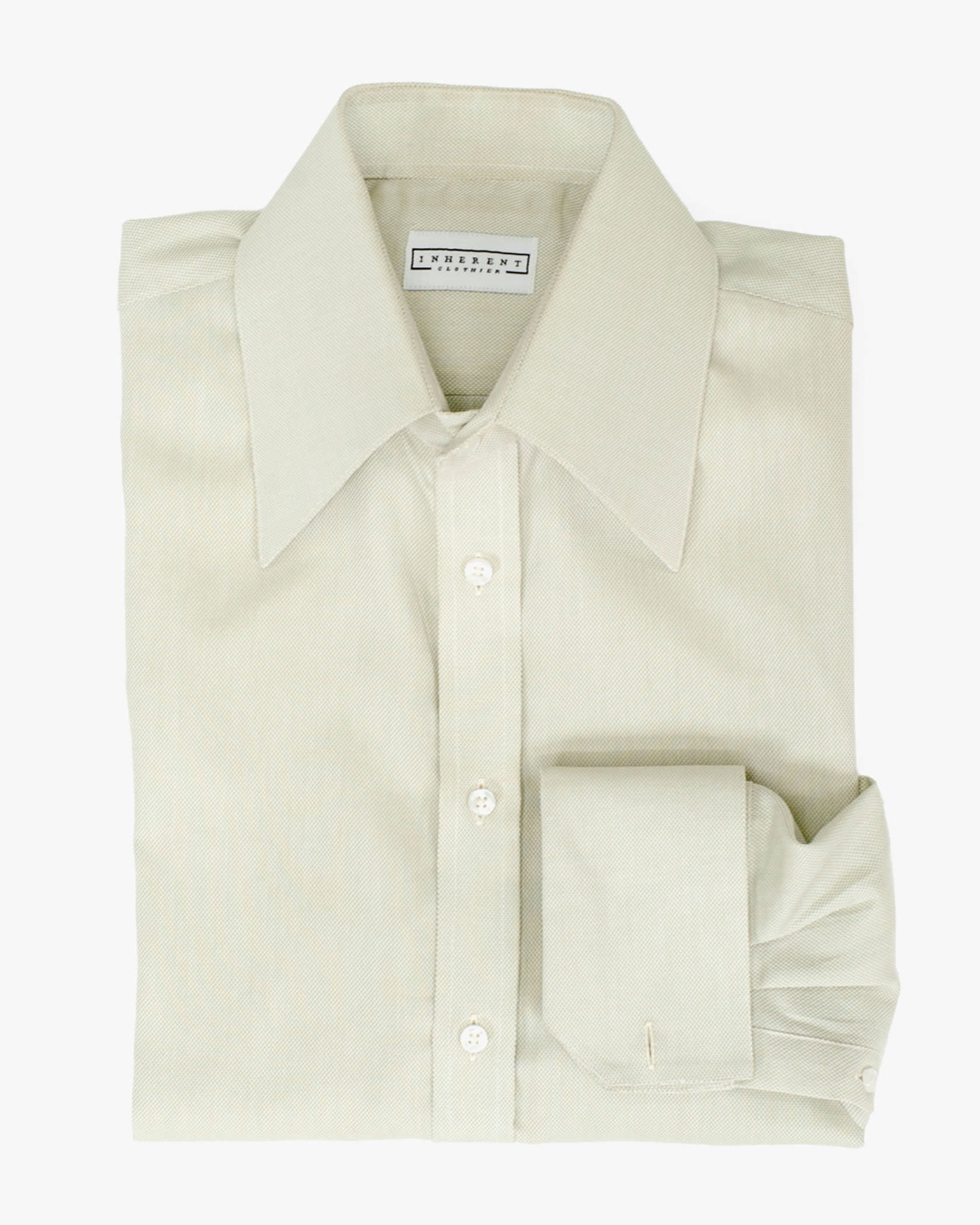 The Light Olive Button-Up Shirt