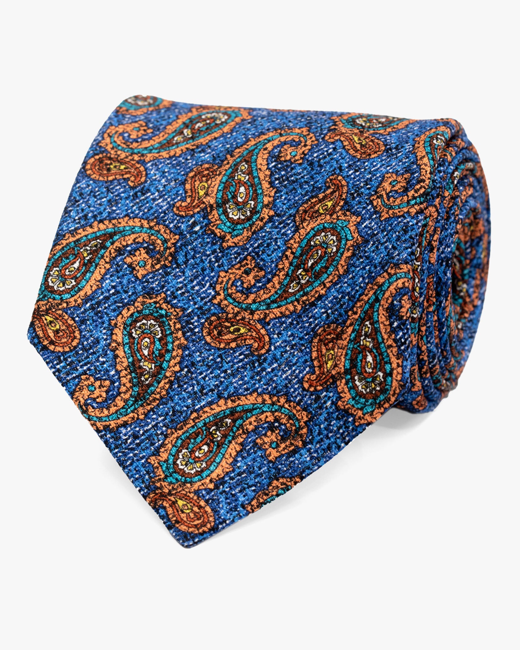 Blue and Paisley Necktie