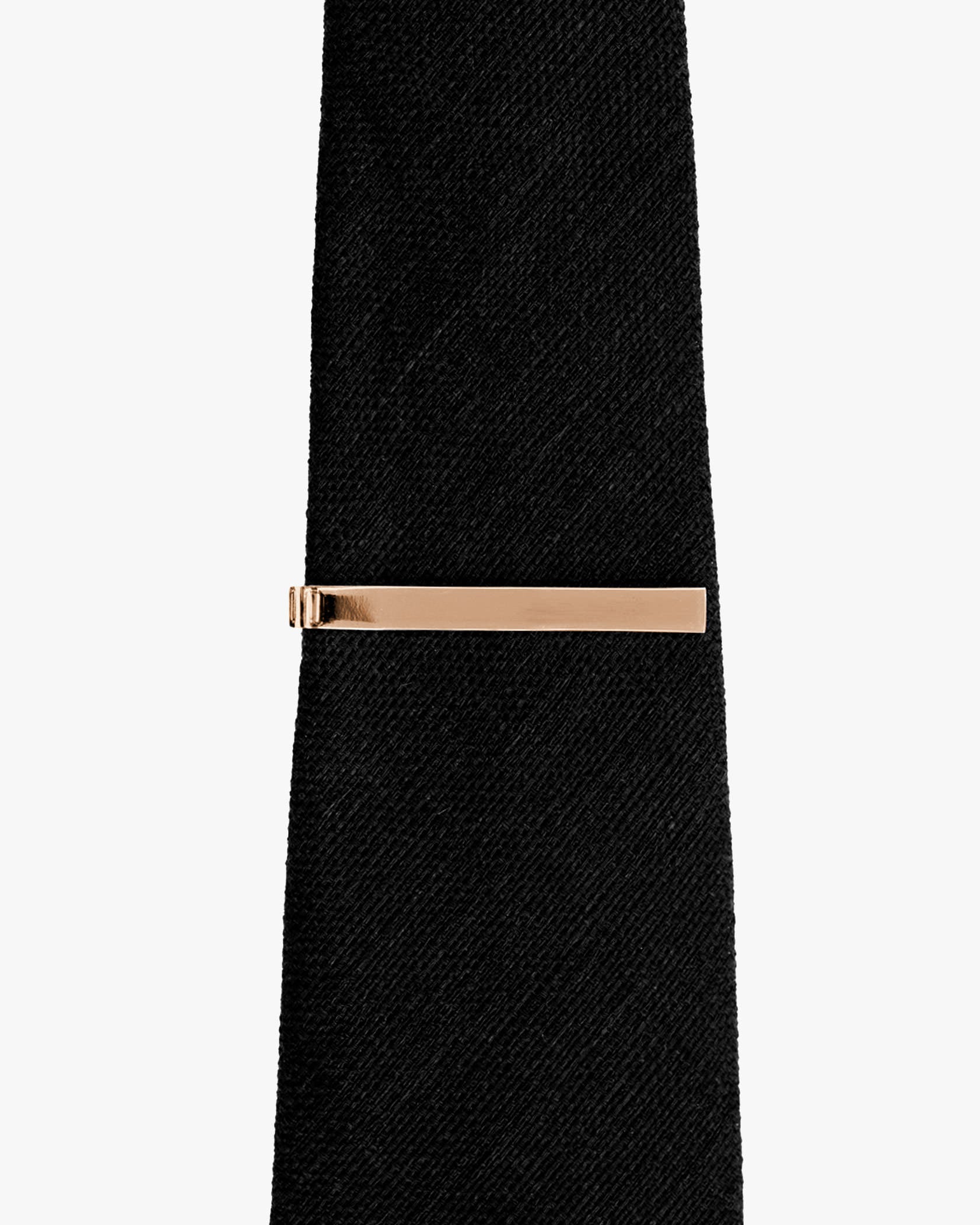 Rose Gold Flat Tie Bar